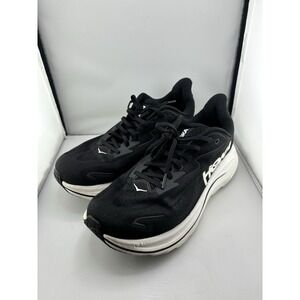 Hoka One One Clifton Mens Size 10 US Black/White
